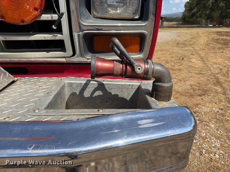 image for item FK5143 1986 Ford F350 pumper fire truck