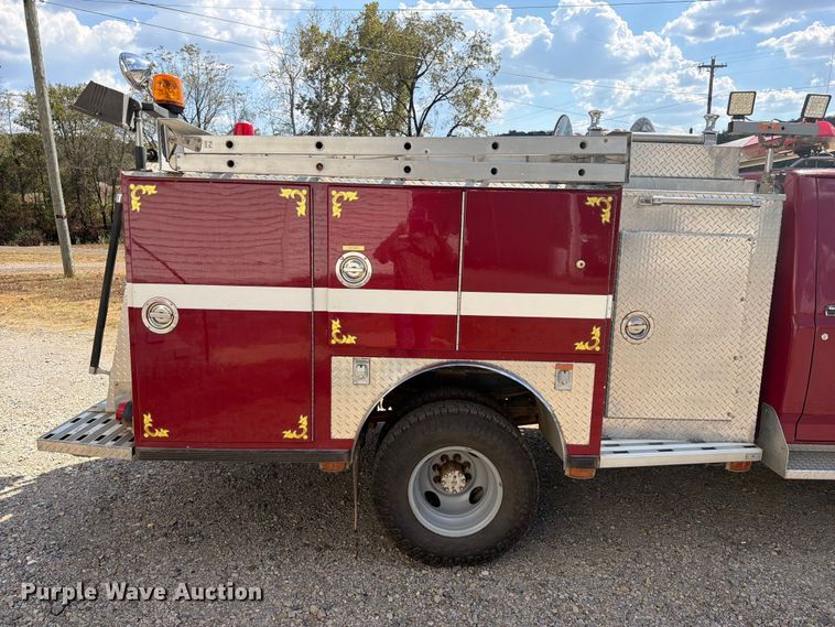 image for item FK5143 1986 Ford F350 pumper fire truck