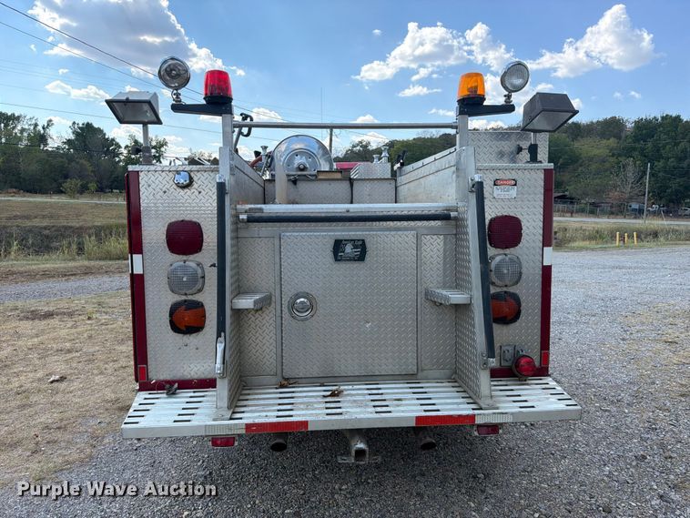 image for item FK5143 1986 Ford F350 pumper fire truck