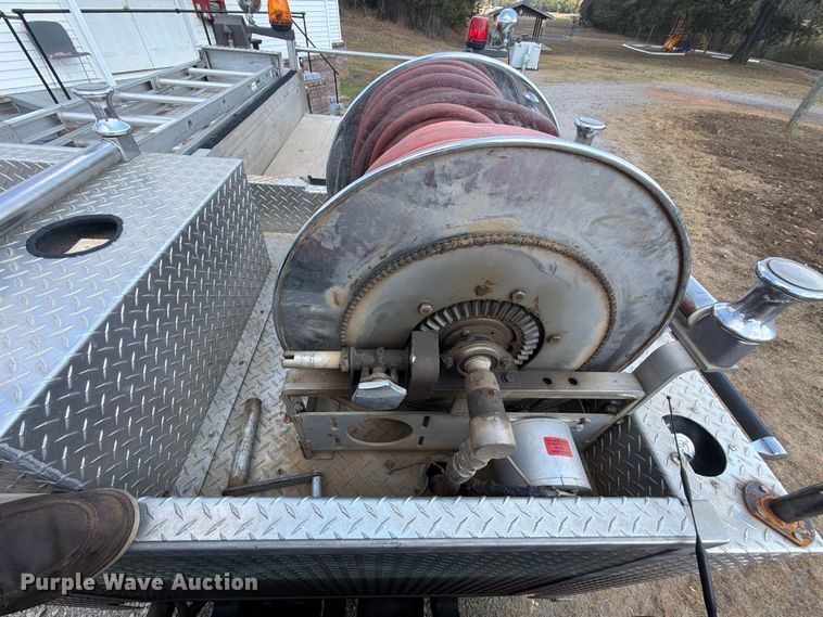image for item FK5143 1986 Ford F350 pumper fire truck