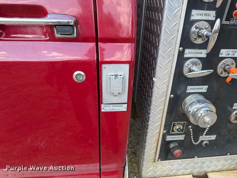 image for item FK5143 1986 Ford F350 pumper fire truck