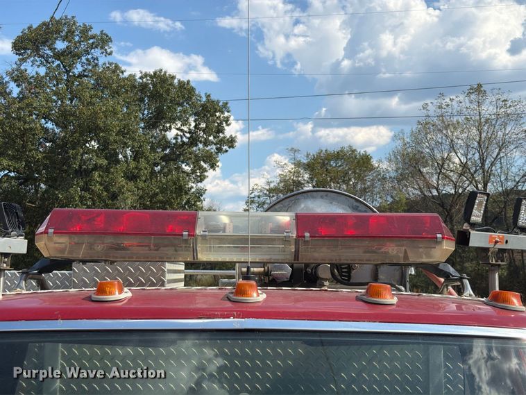 image for item FK5143 1986 Ford F350 pumper fire truck