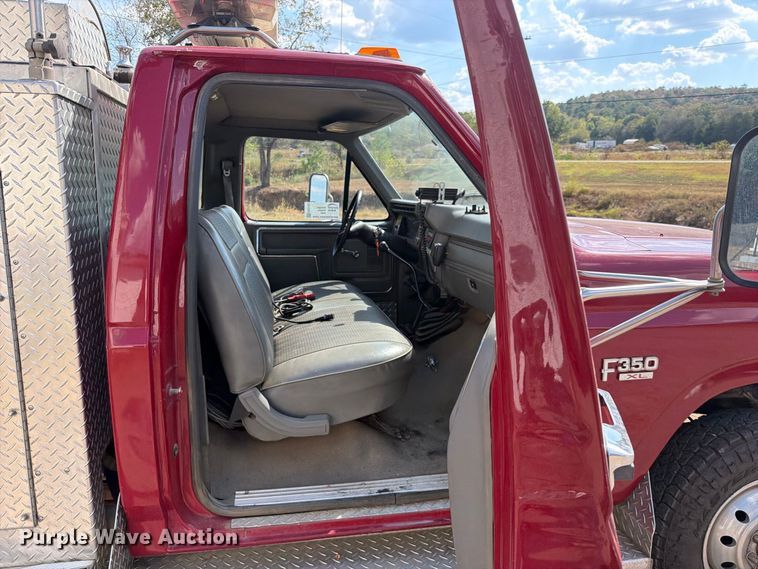 image for item FK5143 1986 Ford F350 pumper fire truck