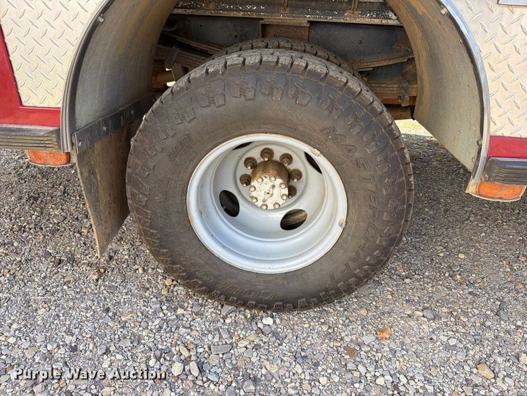 image for item FK5143 1986 Ford F350 pumper fire truck