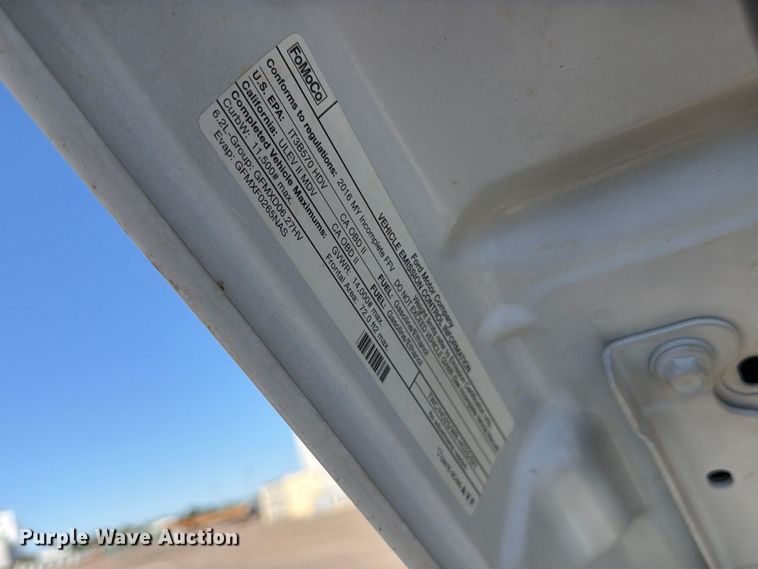 image for item FM7645 2016 Ford F350 Ext. Cab utility / service truck