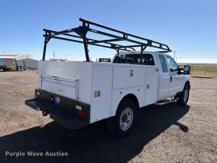 image for item FM7647 2016 Ford F250 Ext. Cab utility bed pickup truck