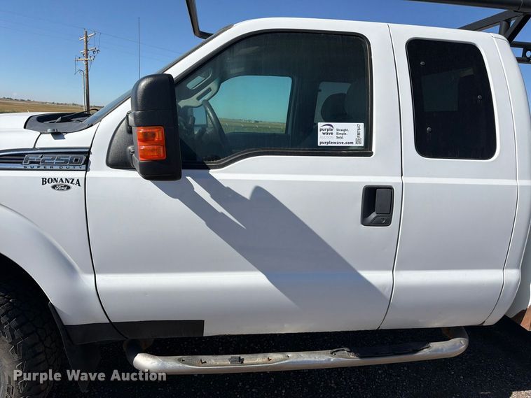 image for item FM7647 2016 Ford F250 Ext. Cab utility bed pickup truck