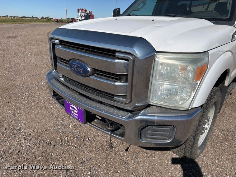 image for item FM7647 2016 Ford F250 Ext. Cab utility bed pickup truck