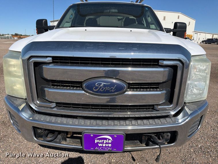 image for item FM7647 2016 Ford F250 Ext. Cab utility bed pickup truck
