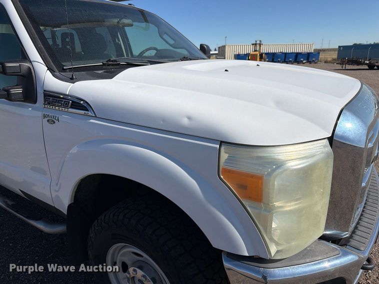 image for item FM7647 2016 Ford F250 Ext. Cab utility bed pickup truck