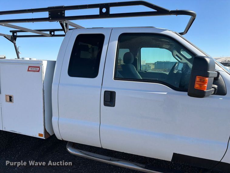 image for item FM7647 2016 Ford F250 Ext. Cab utility bed pickup truck