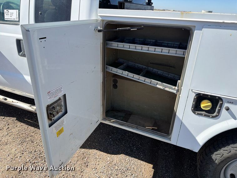image for item FM7647 2016 Ford F250 Ext. Cab utility bed pickup truck
