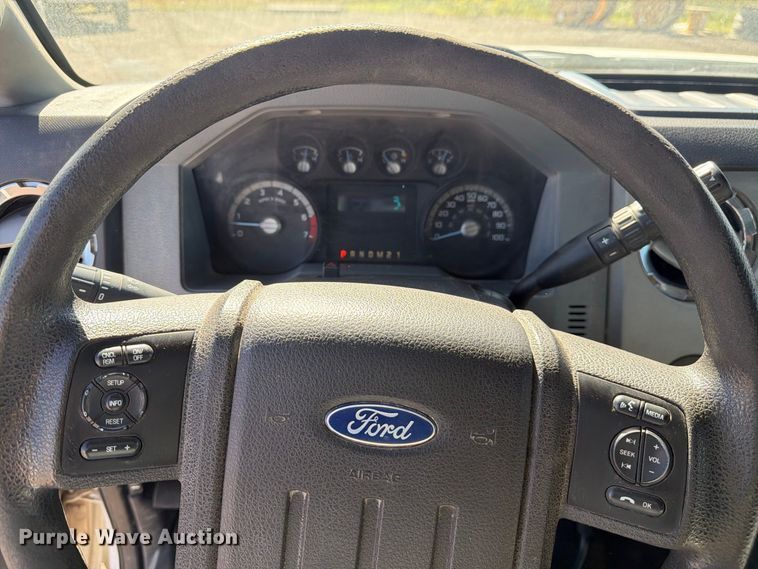 image for item FM7647 2016 Ford F250 Ext. Cab utility bed pickup truck