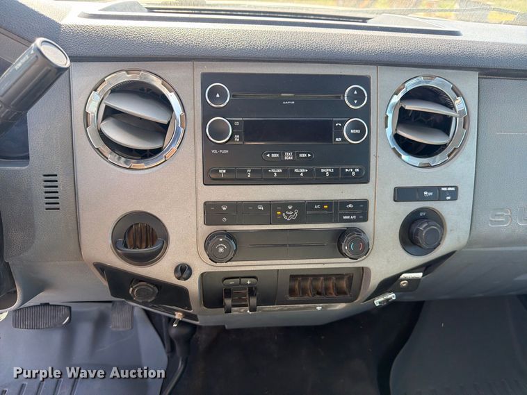 image for item FM7647 2016 Ford F250 Ext. Cab utility bed pickup truck