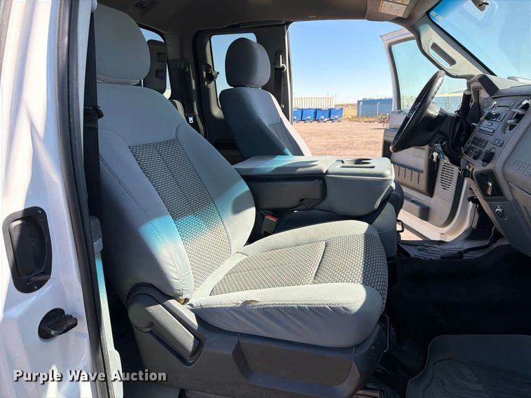 image for item FM7647 2016 Ford F250 Ext. Cab utility bed pickup truck