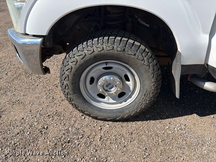 image for item FM7647 2016 Ford F250 Ext. Cab utility bed pickup truck