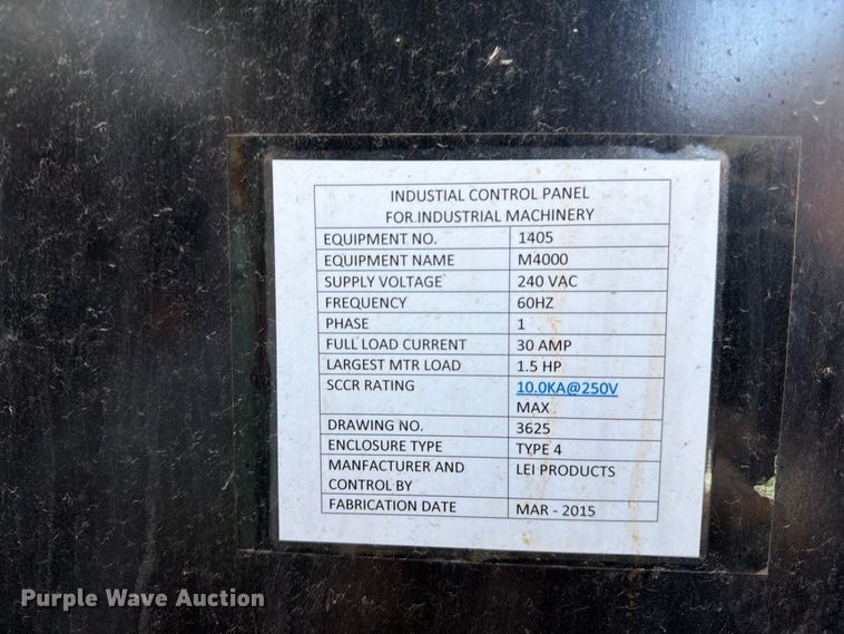image for item FN2569 Bio-Response Solutions M-4000 bio liquification trailer
