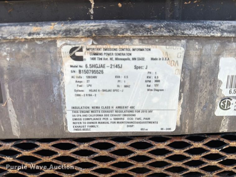 image for item FN2569 Bio-Response Solutions M-4000 bio liquification trailer