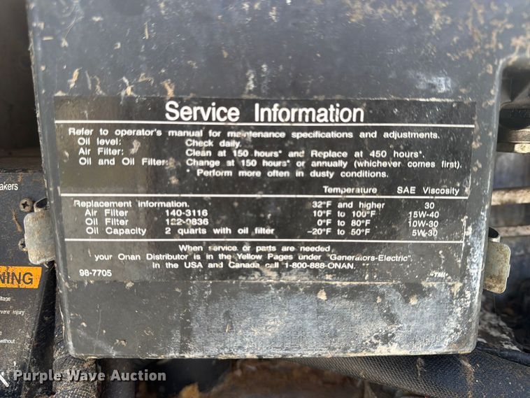 image for item FN2569 Bio-Response Solutions M-4000 bio liquification trailer
