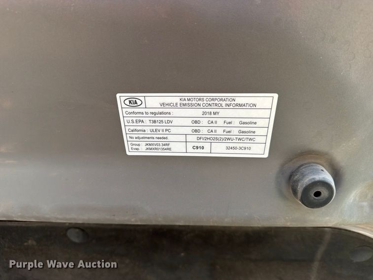 image for item FN2586 2018 KIA Sorento SUV