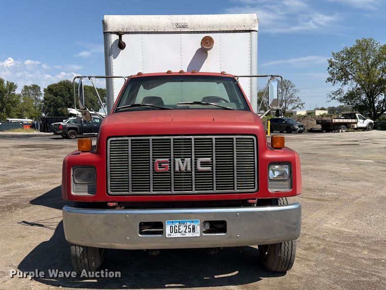 image for item FP3033 1996 GMC Topkick C6 box truck