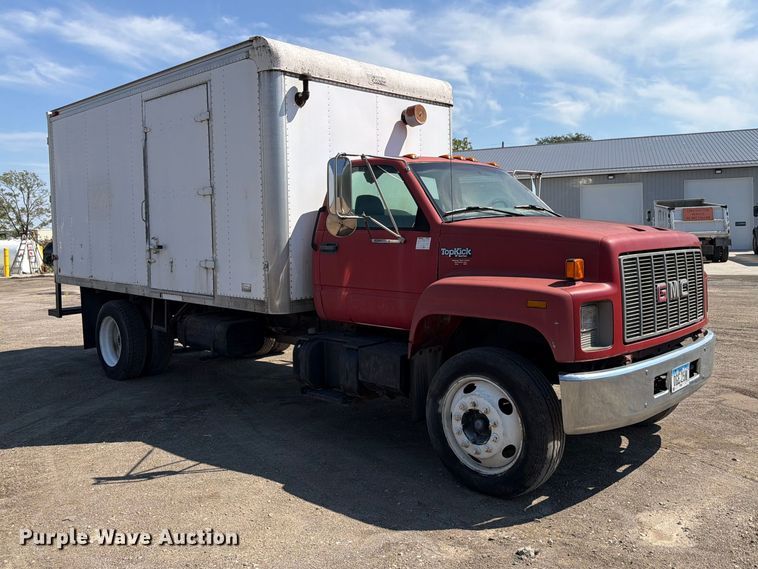 image for item FP3033 1996 GMC Topkick C6 box truck