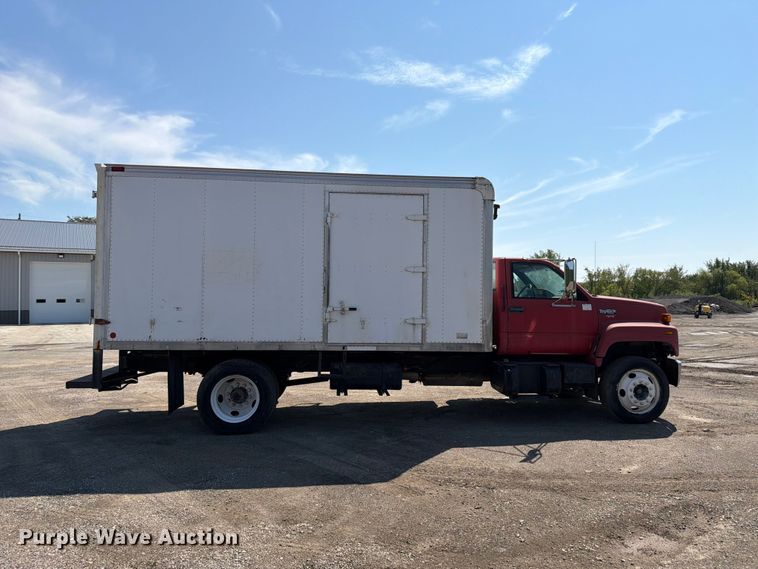 image for item FP3033 1996 GMC Topkick C6 box truck