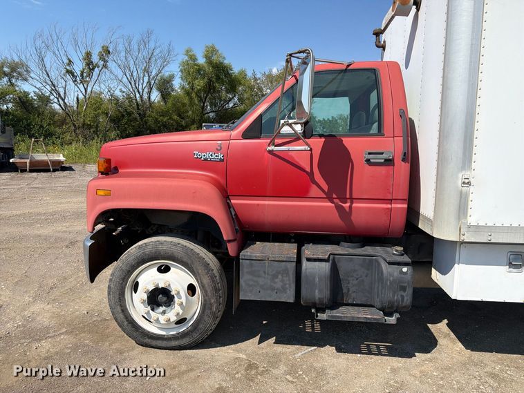 image for item FP3033 1996 GMC Topkick C6 box truck