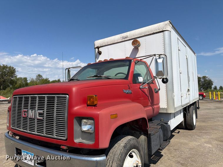 image for item FP3033 1996 GMC Topkick C6 box truck