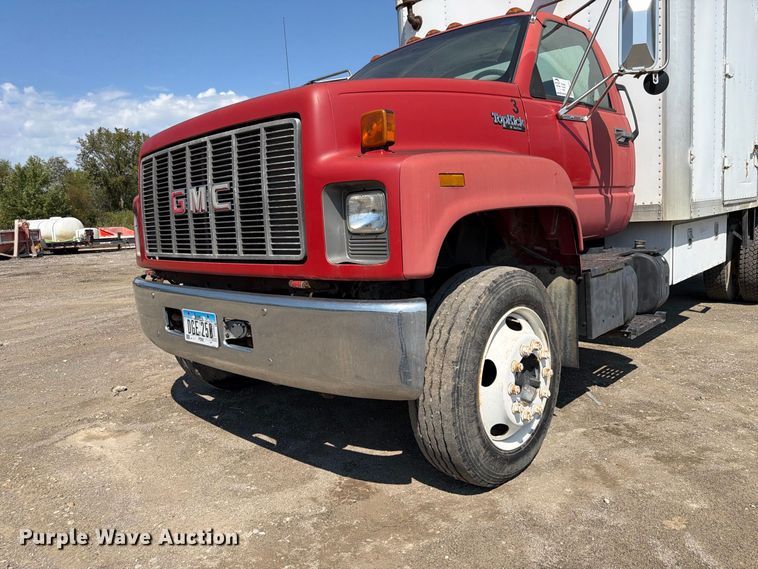 image for item FP3033 1996 GMC Topkick C6 box truck