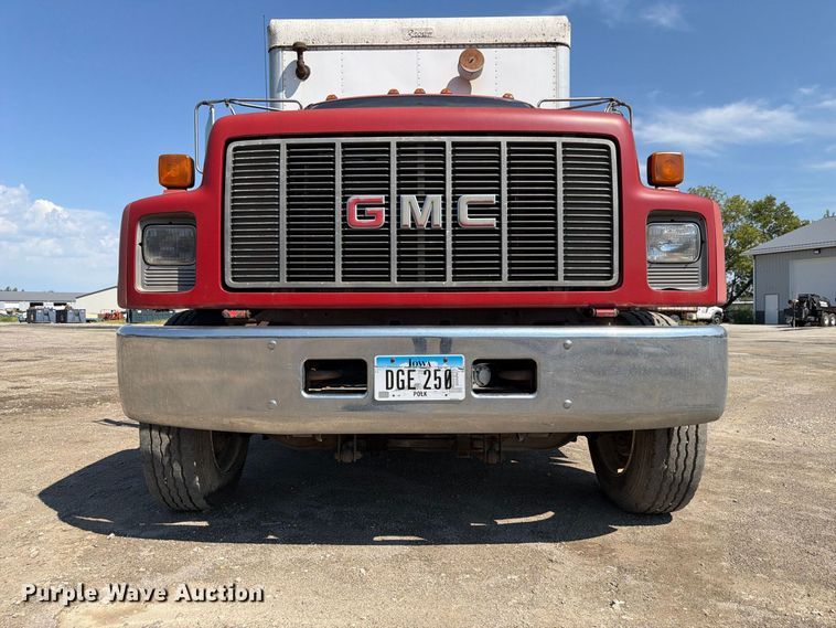 image for item FP3033 1996 GMC Topkick C6 box truck