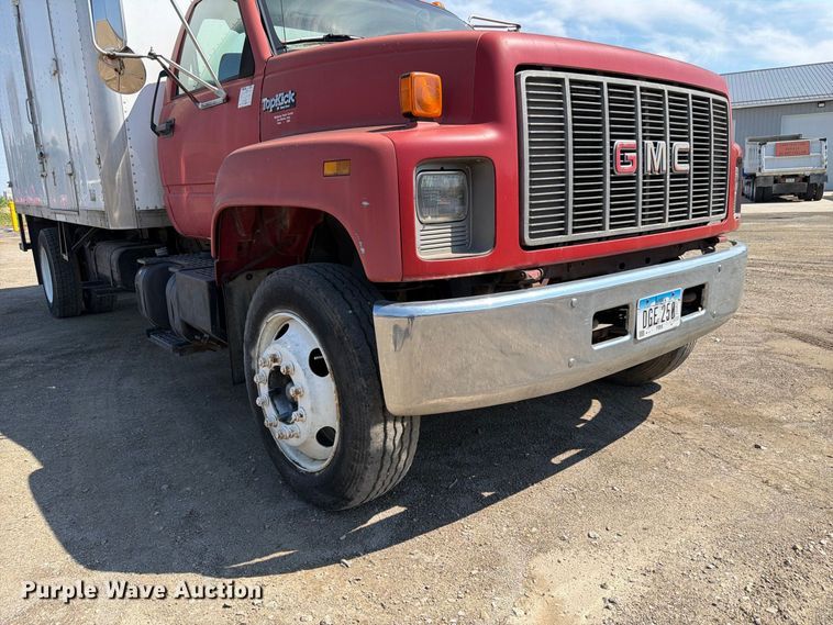 image for item FP3033 1996 GMC Topkick C6 box truck