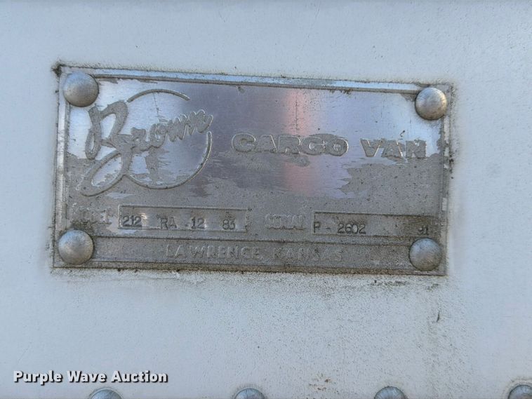 image for item FP3033 1996 GMC Topkick C6 box truck