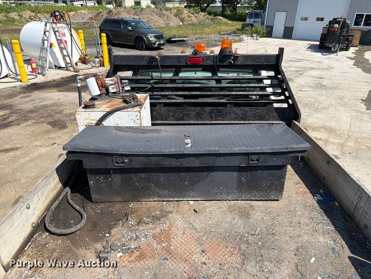 image for item FP3078 2006 Ford F350 Super Duty flatbed pickup truck