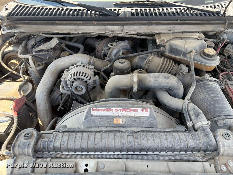 image for item FP3078 2006 Ford F350 Super Duty flatbed pickup truck
