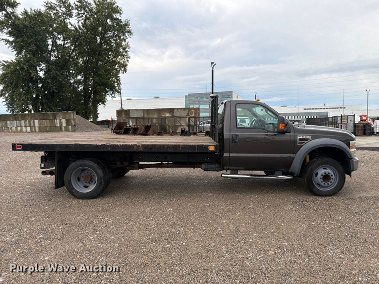 image for item FP3079 2008 Ford F550 Super Duty flatbed truck