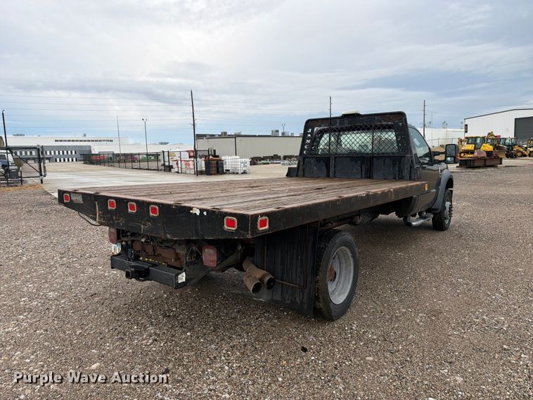 image for item FP3079 2008 Ford F550 Super Duty flatbed truck