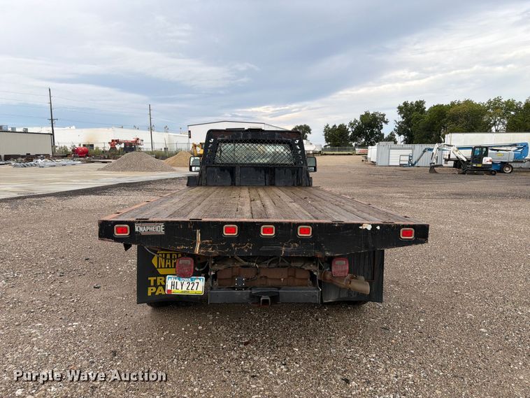 image for item FP3079 2008 Ford F550 Super Duty flatbed truck