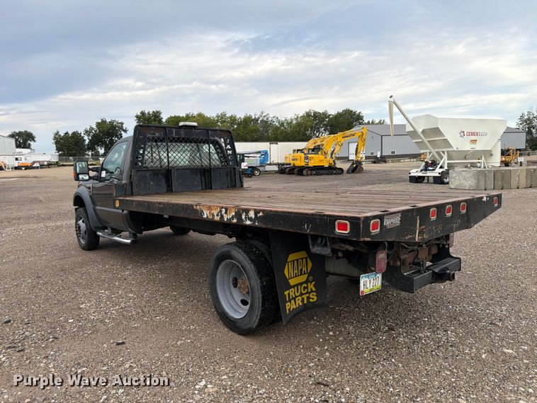 image for item FP3079 2008 Ford F550 Super Duty flatbed truck