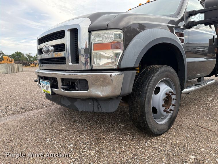 image for item FP3079 2008 Ford F550 Super Duty flatbed truck