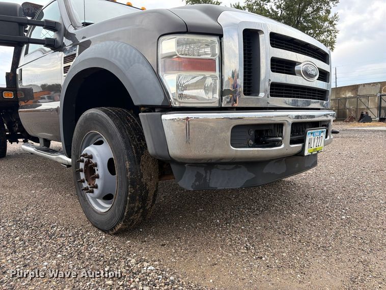 image for item FP3079 2008 Ford F550 Super Duty flatbed truck