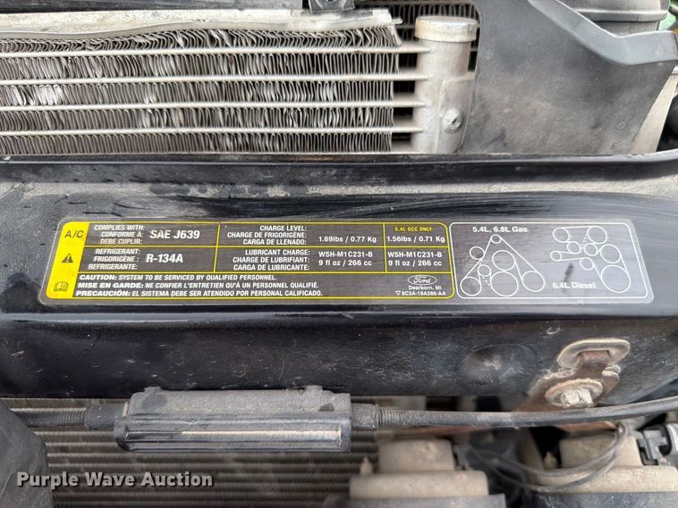 image for item FP3079 2008 Ford F550 Super Duty flatbed truck