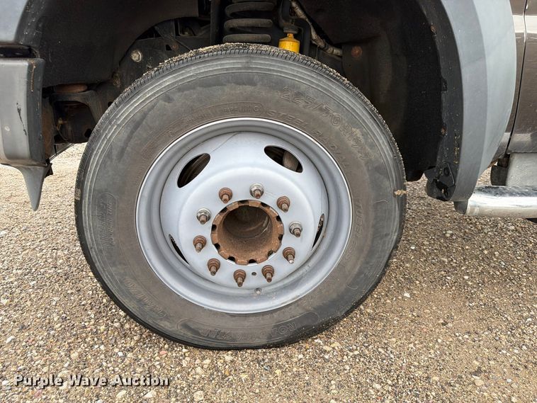 image for item FP3079 2008 Ford F550 Super Duty flatbed truck