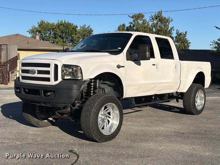 2007 Ford F250 Super Duty King Ranch Crew Cab pickup truck