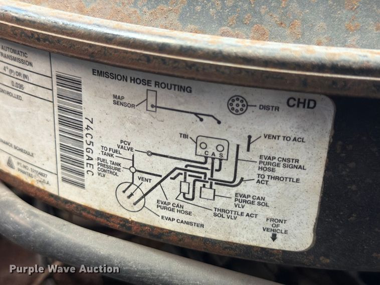 image for item FT6241 1996 Chevrolet Motorhome Chassis party bus