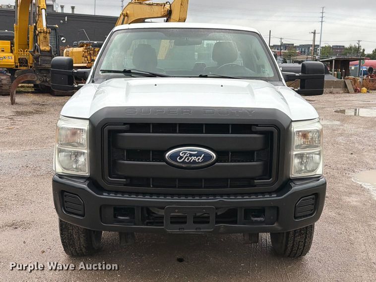 image for item FT6284 2011 Ford F350 Super Duty XL Ext. Cab utility bed pickup truck