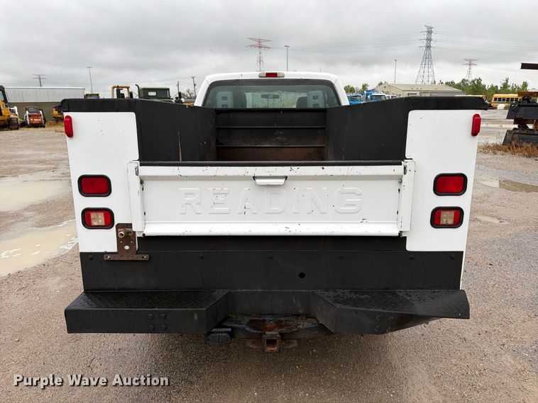 image for item FT6284 2011 Ford F350 Super Duty XL Ext. Cab utility bed pickup truck