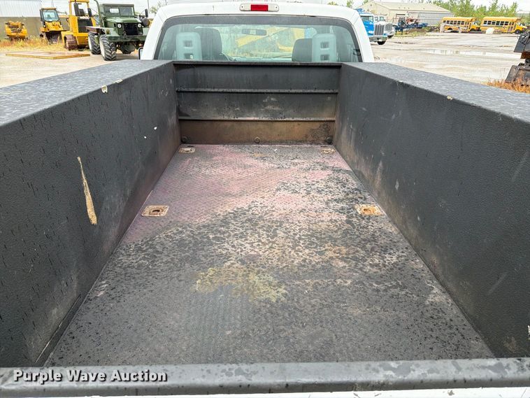 image for item FT6284 2011 Ford F350 Super Duty XL Ext. Cab utility bed pickup truck