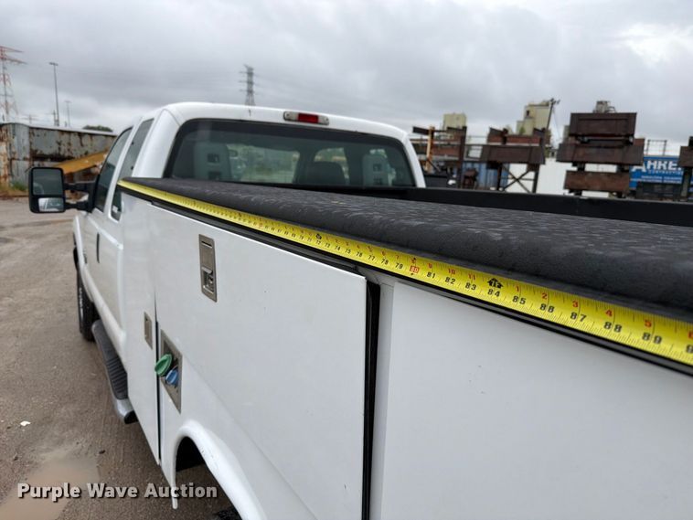 image for item FT6284 2011 Ford F350 Super Duty XL Ext. Cab utility bed pickup truck