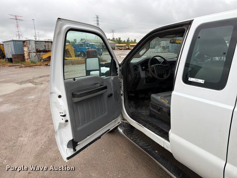 image for item FT6284 2011 Ford F350 Super Duty XL Ext. Cab utility bed pickup truck